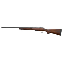 600 ST1 American, Bolt Action Rifle, .223 Remington, 24" Tapered Medium Contour Threaded Barrel (1/2x28), Walnut Stock, Detachable Magazine, Adjustable Trigger, Laser Checkered Satin Finish Walnut Stock, 5 Rounds, Right Hand, Black 07701