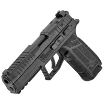 P-09F Nocturne Full Size |9MM, 4.53" Barrel, Optics Ready Slide, Holosun K and RMS Footprint, 2x 19rd Mags, Contrast Luminescent 3 Dot Sights, Manual Safety with Interchangeable Deocker, Double Action/Single Action, Polymer Frame Pistol