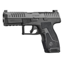DUTY 4.0F, Semi-automatic, Striker Fired, Polymer Frame Pistol, Full Size, 9MM, 4" Barrel, Nitride Finish, Black, H3 Tritium Night Sights, Optic Ready, 2 Magazines, (1)-19 Round and (1)-17 Round, 3 Interchangeable Grip Modules 95081