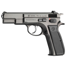 75 LEGEND, Semi-automatic, Double/Single Action, Steel Frame Pistol, Full Size, 9MM, 4.5" Barrel, Blued Finish, Black, Plastic Grips, Fixed Sights, Manual Safety, 16 Rounds 99026