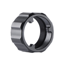 Compression Nut, Black, For KeyMo and KeyMicro Adapters DA010