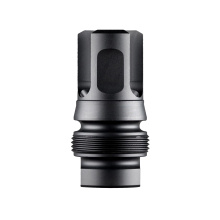 Xeno 3-Prong Flash Hider, 9MM, 5/8X24 Thread Pitch, Nitride Finish, Black DA130