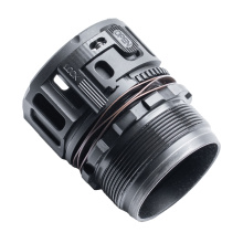 KeyMo GOV, HUB Adapter, Fits HUB Compatible Suppressors, 1.375X24 Threads, Nitride Finish, Black DA890GOVHT