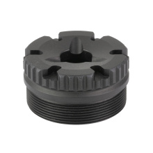 Front Cap, Fits Mojave 9 and P-series PYRO 2.0, 9MM, Black PB144
