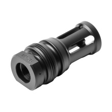 RXD Xeno BirdCage Flash Hider, 6MM, 1/2X28 Thread Pitch, Nitride Finish, Black RXD684