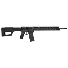 DB15 Diamond Series, AR15, 223 Wylde, 18" Barrel, Threaded 1/2X28" Thread Pitch, Rifle Length Gas System, Anodized Finish, Black, 15" M-LOK Handguard, Magpul PRS Lite Stock, 30 Rounds, 1 Magazine DB1759H001