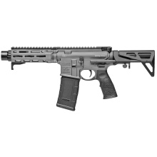 DDM4, Semi-automatic, Short Barreled Rifle, 300 Blackout, 7" Barrel, Daniel Defense Grip, PDW Stock, Cobalt, 30Rd 02-088-04228-047