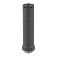SoundGuard SG-6Ti, Suppressor, 6MM Creedmoor/6MM ARC, 5.9" Length, 1.5" Diameter, Titanium Construction, Matte Finish, Black, HUB Compatible, Includes 1/2X28 Direct Thread Adapter, 8.8oz Weight 06-140-30111