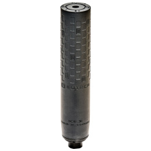 DCBL-762, .30 Cal, Suppressor, Grade 5 Titanium Construction, Cerakote Finish, Black, Includes HUB Mount and Flash Hider EOT-DCBL-762-MB