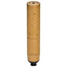 DCBL-762, .30 Cal, Suppressor, Grade 5 Titanium Construction, Cerakote Finish, Tan, Includes HUB Mount and Flash Hider EOT-DCBL-762-TN