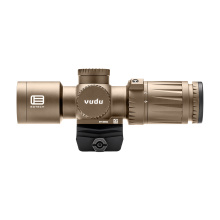 Vudu, Rifle Scope, 3-9X Magnification, 32mm Objective, Second Focal Plate, Compatible with Mini-ACOG Mounts, MR5 Illuminated MOA Reticle, Tan, Includes Mount VDU3-9MR5TAN