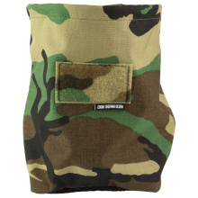 SAP Bucket, Dump Pouch, 500 Denier Cordura Nylon, Molle Compatible, Matte Finish, M81 ESD-SAP-M81