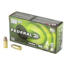 American Eagle, Indoor Range Training, 9MM, 100 Grain, Lead Free Ball, 50 Round Box BC9H1