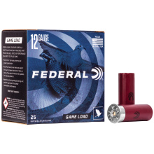 Game Load, 12 Gauge, 2.75", #8, 3.25 Dram, 1oz, Shotshell H1218