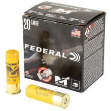 Master Class, 20 Gauge, 2.75", #7.5, 2.75 Dram, 7/8 oz, Lead, 25 Rounds per Box MC224 7.5