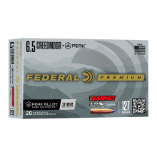 Barnes LRX Peak, 6.5 Creedmoor, 127 Grain, Barnes LRX Copper Bullet, Peak Alloy Case, 20 Round Box P65CRDPKLRX1
