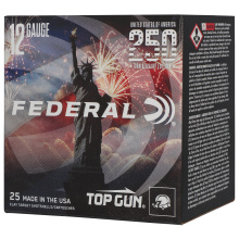 Top Gun, 12 Gauge, 2.75", #8, 1.125, Lead, 25 Rounds per Box TGL12US 8USA