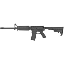 FN15, Basic Carbine, Semi-automatic, AR, 223 Remington, 556NATO, 16" Button Rifled, Chrome Plated Barrel, 1:7 Twist Rate, Black Finish, 6 Position Collapsible Stock, 1-30Rd, Flip Up Rear Sight, A2 Front Sight Post, Two Piece Heatshield, Carbine Length Ga