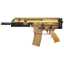 Scar 15P, Semi-automatic Pistol, 556NATO, 7.5" Barrel, 3 Prong Flash Hider, Anodized Finish, Flat Dark Earth, SB Tactical Brace, Non Reciprocating Charging Handle, Short Stroke Gas System, Polymer Grip, Vertical Rear Picatinny Rail with Sling QD Cup, Amb