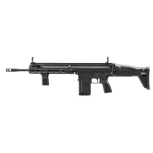 SCAR 17S, Semi-automatic Rifle, 308 Winchester/7.62 NATO, 16.25" Barrel, Black, Adjustable Stock, M-LOK Rail System, 20 Rounds, Includes Vertical Foregrip, Piston Removal Tool, and Soft Case with Modular Inserts 38-102017-100