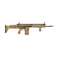 SCAR 17S, Semi-automatic Rifle, 308 Winchester/7.62 NATO, 16.25" Barrel, Flat Dark Earth, Adjustable Stock, M-LOK Rail System, 20 Rounds, Includes Vertical Foregrip, Piston Removal Tool, and Soft Case with Modular Inserts 38-102017-200