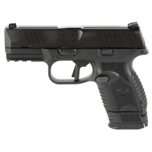 509, Semi-automatic, Striker Fired, Compact, 9MM, 3.7" Barrel, Polymer Frame, Black, 1-12Rd, 1-15Rd, 3-24Rd, 5 Magazines, No Manual Safety, Interchangeable Backstraps, FN Soft Case, Rail, Front Serrations, Loaded Chamber Indicator 66-101641