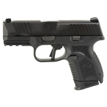 509, Semi-automatic, Striker Fired, Compact, 9MM, 3.7" Barrel, Polymer Frame, Black, 5-10Rd, Non-Manual Safety, Interchangeable Backstraps, FN Soft Case, Rail, Front Serrations, Loaded Chamber Indicator 66-101642