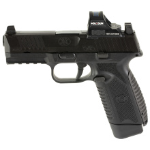 545 MRD, Striker Fired, Semi-automatic, Polymer Frame Pistol, Mid-Size, 45 ACP, 4.1" Barrel, Matte Finish, Black, Inlcudes Holosun 407C Red Dot Sight, Non-Manual Safety, Optic Height Sights, 15 Rounds, 2 Magazines 66-101916