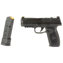 309 MRD, Striker Fired, Semi-automatic, Polymer Framed Pistol, Compact, 9MM, 3.8" Barrel, Matte Finish, Black, Optics Ready Slide, Leupold DPP/Shield RMSc Footprint, Fiber Optic Front Sight, U-Notch Rear Sight, (1)-20 Round Magazine and (1)-16 Round Maga