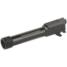 Match Series, 1:10 Twist Barrel, 3.7" Long, 9MM, For Sig Sauer P365, Threaded 1/2x28, Straight Fluted, Nitride Finish, Black 365B910NFSOQ-T