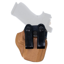 Royal Guard, Inside Waistband Holster, For GLOCK 43, GLOCK 43X MOS, GLOCK 43X, Rough Out Horse Hide Construction, Black, Right Hand RG800RB