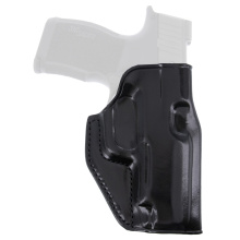 Stinger, Outside the Waistband, Belt Holster, Fits Sig Sauer P365XL, Sig Sauer P365XL SPECTRE COMP, Leather Construction, Black, Right Hand SG870B