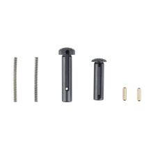 Ultra Duty Takedown Pins, Fits AR-15, Matte Finish, Black, Checkered 05-1086