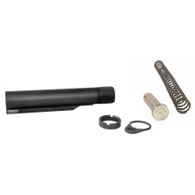 Buffer Tube Complete Assembly, Fits AR-15, Anodized Finish, Black, 6-Position, H3 Buffer 08-163B-H3
