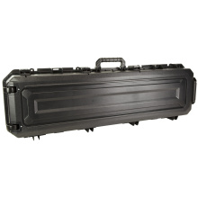 All Weather 2, 52" Long Gun Hard Case, Lockable Latches, Customizable Foam, 52.8"X15.6"X 8.7", Black PLA11852