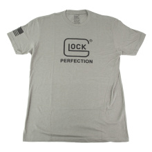 OEM Perfection Tee, Short Sleeve, Medium, Stone Gray and Black AP96379
