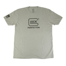 OEM Perfection Tee, Short Sleeve, Large, Stone Gray and Black AP96380