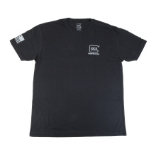 OEM Perfection Flag Tee, Short Sleeve, Large, Black and White AP96393