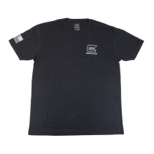 OEM Perfection Flag Tee, Short Sleeve, XL, Black and White AP96394