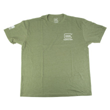 OEM Perfection Flag Tee, Short Sleeve, XLarge, Olive Drab Green and White AP96400