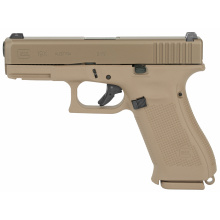 G19X | 9mm, 4.02in Barrel, (2) 19rd & (1) 17rd Magazines, 3-Dot Night Sights, Coyote Brown Finish, REFURBISHED