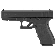 20SF, GEN 3, Semi-automatic, Striker Fired, Full Size, 10MM, 4.61", Black, Interchangeable, 15Rd, 3 Mags, Fixed Sights, Polymer, Matte G20SF15AUT