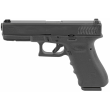 22 RTF2 (Rough Texture Frame), Striker Fired, Full Size, 40S&W, 4.49" Barrel, Polymer Frame, Matte Finish, Glock Night Sights, Curved Slide Serrations, California Approved Model, 10Rd, 2 Magazines G2210RTFAUT