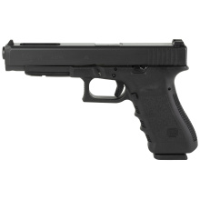 35, GEN 3, Semi-automatic, Striker Fired, Longslide, 40 S&W, 5.31", Black, Interchangeable, 15 Rounds, 2 Mags, Prac/Tac, Fixed Sights, Polymer, Matte G3517AUT