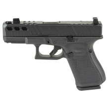 19 GEN 5, Orca, Semi-automatic, Striker Fired, Polymer Frame Pistol Compact, 9mm, 4.02" Ported Barrel, Cerakote Finish, Black, Optic Ready, 15 Rounds, 3 Magazines PA195S203