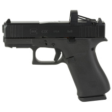G43X MOS | 9mm, 3.41in Barrel, Two 10rd Magazines, Includes Shield Optic RMSc, Black Finish