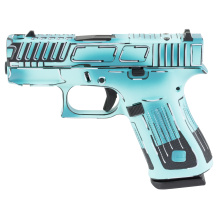 43XC, Semi-automatic, Striker Fired, 9MM, 3.41" Ported Barrel, Optic Ready, Cerakote Finish, Anime Blue, 10 Rounds, 2 Magazines UX4350204FRN