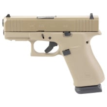 43X, Semi-automatic, Striker Fired, Polymer Frame Pistol, Sub-Compact, 9MM, 3.41" Barrel, Skydas Cerakote Finish, Flat Dark Earth, Fixed Sights, 15 Rounds, 2 Magazines UX4350204NR15