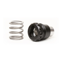 9MM 3 Lug Coupler Kit, Compatible w/All Pistol Silencers and Optimus, Black Finish GA9QDK