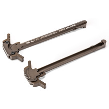 SN-ACH 15, AR-15 Charging Handle, Ambidextrous, Forward-Facing Gas Vent, Anodized Finish, Terra Brown SNACH15R3-FDE